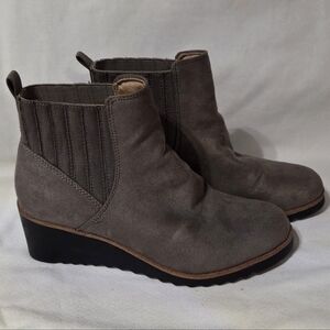 Life Stride Velocity Wedge Ankle Boot Size 6.5